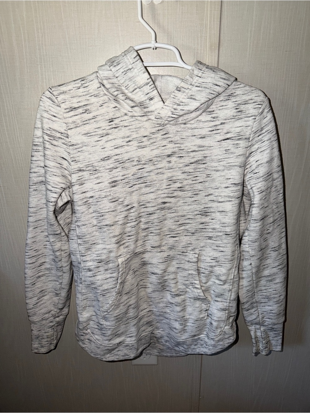 tek gear Marled Light Gray Hooded Pullover